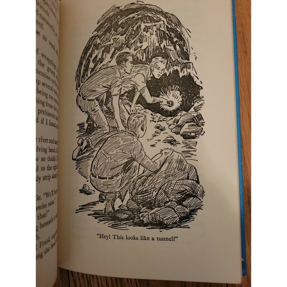 Hardy Boys #3 The Secret of the Old Mill 1962 Vtg blue spine - Picture 10 of 11